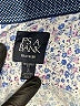 Jos. A. Bank Paisley Blue Short Sleeve Blouse Size L - photo 7