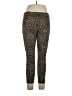 J.Crew Factory Store Animal Print Gold Brown Active Pants Size 14 - photo 1