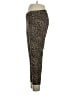 J.Crew Factory Store Animal Print Gold Brown Active Pants Size 14 - photo 5
