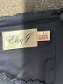 Eliza J 100% Polyester Solid Blue Black Cocktail Dress Size 8 - photo 4