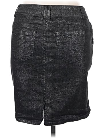 Lane Bryant Denim Skirt (view 2)