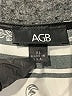 AGB 100% Polyester Black 3/4 Sleeve Blouse Size XL - photo 7