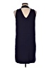 Milly Solid Blue Casual Dress Size M - photo 2