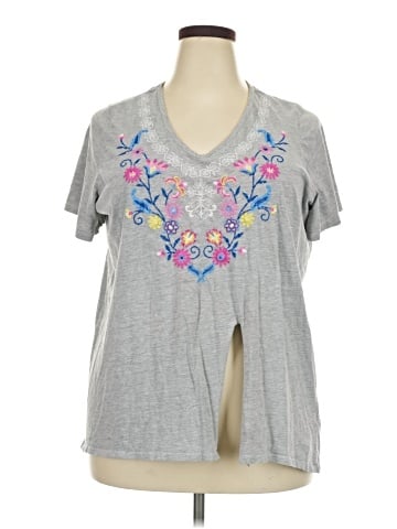Woman Within Short Sleeve T-Shirt (view 1)