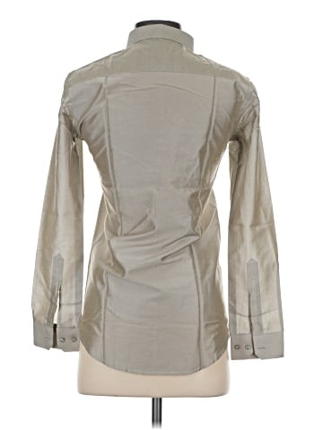 Unbranded Long Sleeve Button-Down Shirt (view 2)