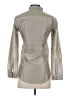 Unbranded Metallic Gray Long Sleeve Button-Down Shirt Size XS (estimated) - photo 2