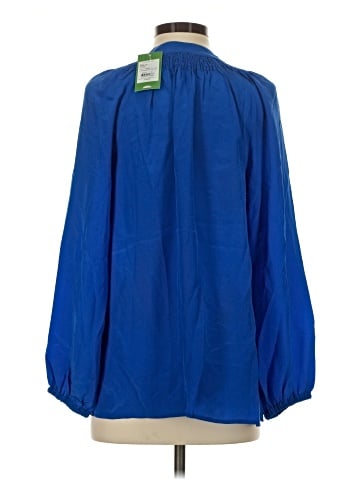 Lilly Pulitzer Long Sleeve Silk Top (view 2)