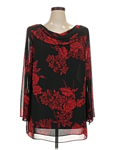 Studio 1 Long Sleeve Blouse (view 1)