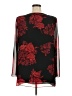 Studio 1 100% Polyester Black Long Sleeve Blouse Size 14 - photo 2