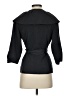 Kenneth Cole New York Black Trenchcoat Size 2 - photo 2