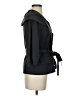 Kenneth Cole New York Black Trenchcoat Size 2 - photo 4