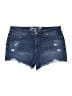 Seven7 100% Cotton Blue Denim Shorts Size 14 - photo 1