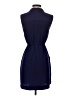 Alfani 100% Polyester Solid Blue Casual Dress Size 4 (petite) - photo 2