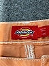 Dickies 100% Cotton Orange Jeans Size 1 - photo 7