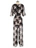 Atmosphere 100% Polyester Black Jumpsuit Size 8 - photo 2
