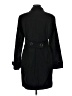Anne Klein Black Trenchcoat Size M - photo 2