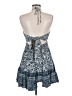 Windsor 100% Rayon Paisley Blue Casual Dress Size M - photo 2