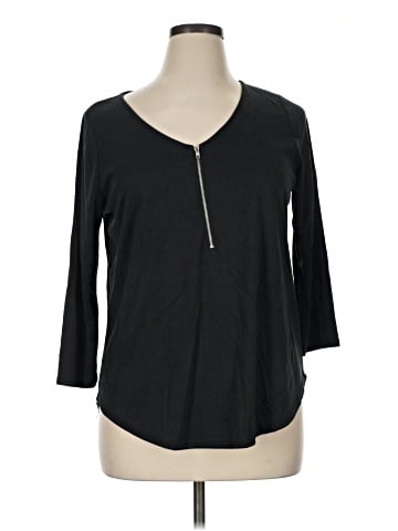 Green Envelope 3/4 Sleeve T-Shirt (view 1)