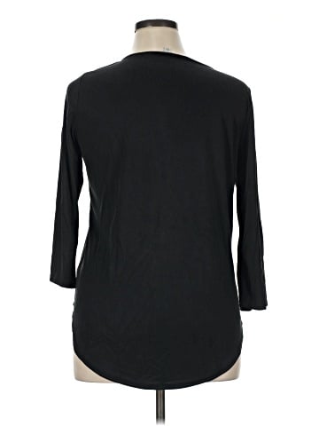 Green Envelope 3/4 Sleeve T-Shirt (view 2)