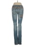 Free People Color Block Blue Jeans Size 25 waist - photo 2