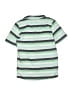 DKNY 100% Cotton Stripes Green Short Sleeve Button-Down Shirt Size 14 - photo 2