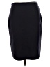 Magaschoni Solid Black Wool Skirt Size L - photo 2