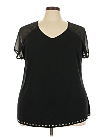 a.n.a. A New Approach Short Sleeve Top (view 1)