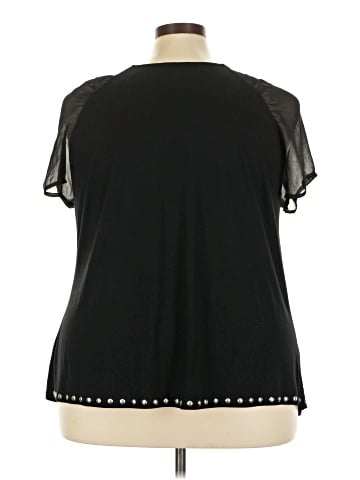 a.n.a. A New Approach Short Sleeve Top (view 2)