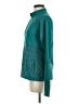 Marika Houndstooth Teal Pullover Hoodie Size M - photo 5