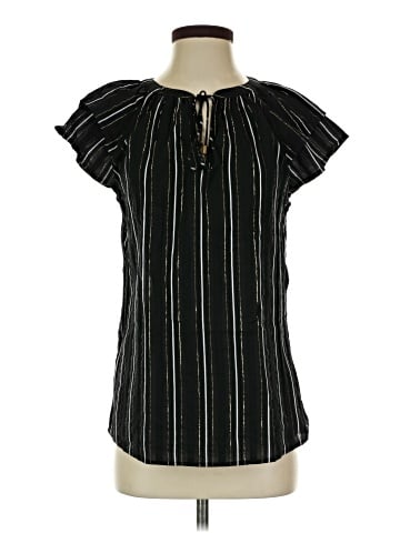 Ann Taylor Short Sleeve Blouse (view 1)