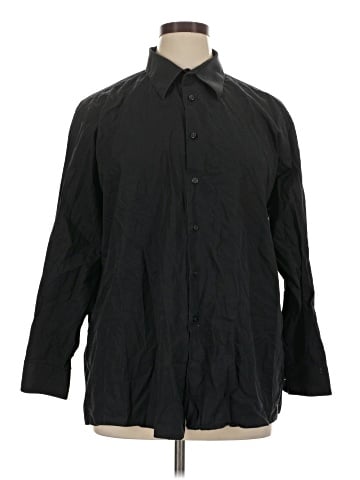 Calvin Klein Long Sleeve Button-Down Shirt (view 1)