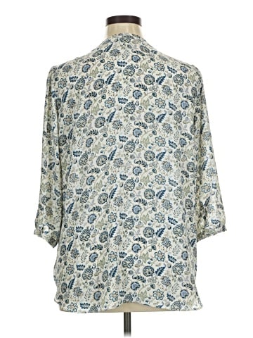 Rose + Olive 3/4 Sleeve Blouse (view 2)