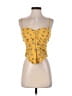 Tory Burch Yellow Sleeveless Top Size 4 - photo 1