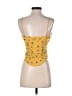 Tory Burch Yellow Sleeveless Top Size 4 - photo 2