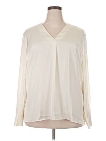 Banana Republic Factory Store Long Sleeve Blouse (view 1)