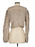 LoveShackFancy Metallic Tan Wool Pullover Sweater Size S - photo 2