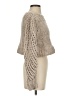 LoveShackFancy Metallic Tan Wool Pullover Sweater Size S - photo 4