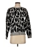 T Tahari Animal Print Gray Pullover Sweater Size S - photo 1