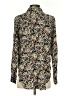 Maeve 100% Rayon Floral Multi Color Black Long Sleeve Blouse Size S - photo 2