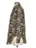 Maeve 100% Rayon Floral Multi Color Black Long Sleeve Blouse Size S - photo 5