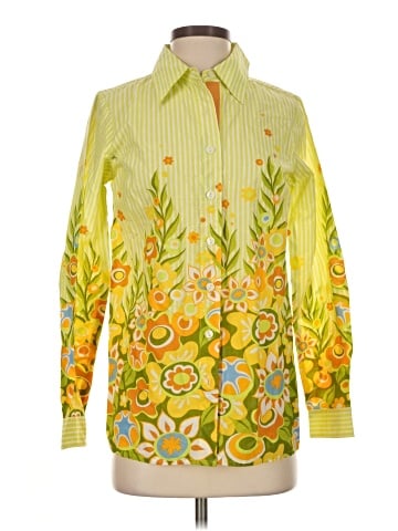 Bob Mackie Long Sleeve Blouse (view 1)