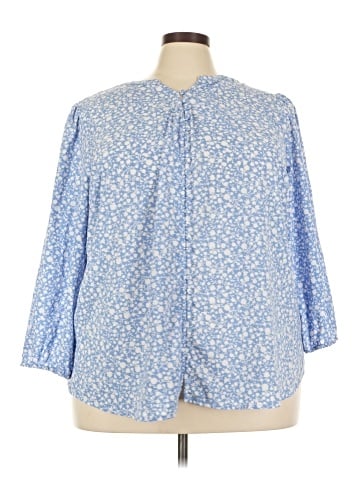 Monday Fun 3/4 Sleeve Blouse (view 1)