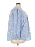 Monday Fun 100% Polyester Blue 3/4 Sleeve Blouse Size 3X - photo 4