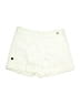 Boston Proper Solid Ivory White Shorts Size 6 - photo 1