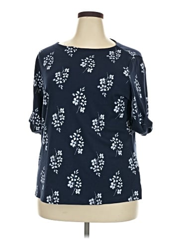 Style&Co Short Sleeve Blouse (view 1)