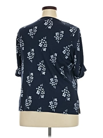 Style&Co Short Sleeve Blouse (view 2)