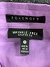 Foxcroft Purple Long Sleeve Button-Down Shirt Size 16 - photo 7