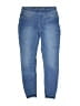 Justice Solid Blue Jeans Size 14 - photo 1