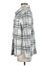 BB Dakota Plaid Ivory Coat Size M - photo 5