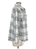 BB Dakota Plaid Ivory Coat Size M - photo 4